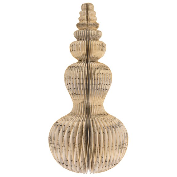 Karma Gifts, Music Note Curvy Paper Tree 15", Cream