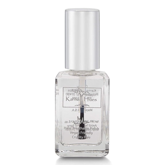 Karma Halal Certified Breathable Nail Hardener Nail Polish - Truly Breathable Cruelty Free and Vegan - Oxygen Permeable Wudu Friendly Nail Enamel