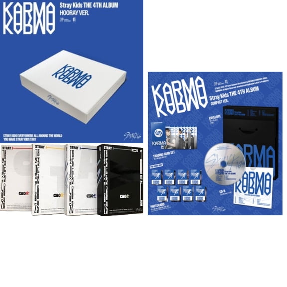 Karma (Hooray Ver.) & Go: Volume 1 (Normal Edition) & Karma (Compact Ver.)  [CD Bundle]