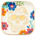 thumbnail image 1 of Karma Large Trinket Tray, Skull, 1 of 2