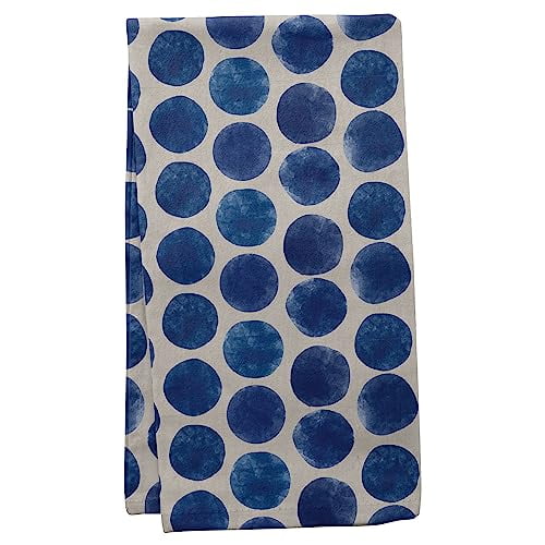 Karma Linen Blend Tea Towel Big Dots