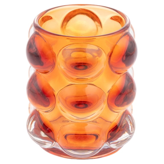 Karma, Lucia Hobnail Votive, Tea Lights Candle Holder, Glass Votive Candle Holders for Table Decorations, Baby Shower, Birthday Party, Weddings and Home Decor, Copper