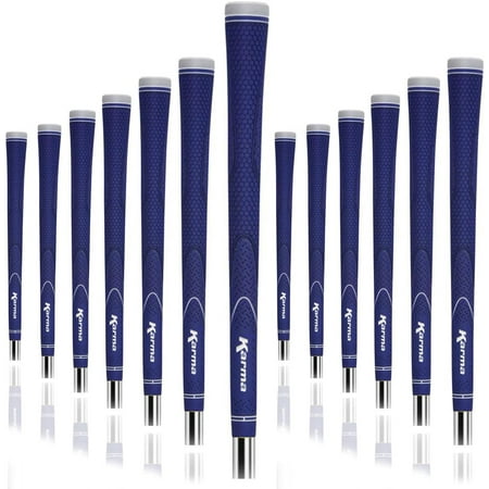 Karma Neion II Blue 13 Piece Golf Grip Bundle for Men, Standard Size