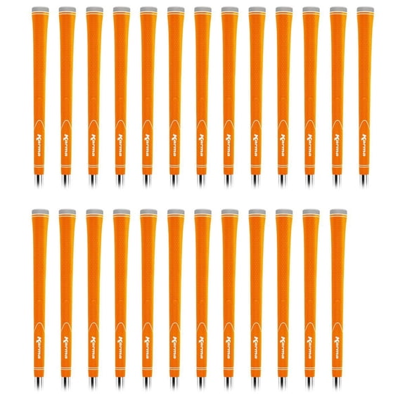 Karma Neion II Orange 25 Piece Golf Grip Bundle for Men, Standard Size