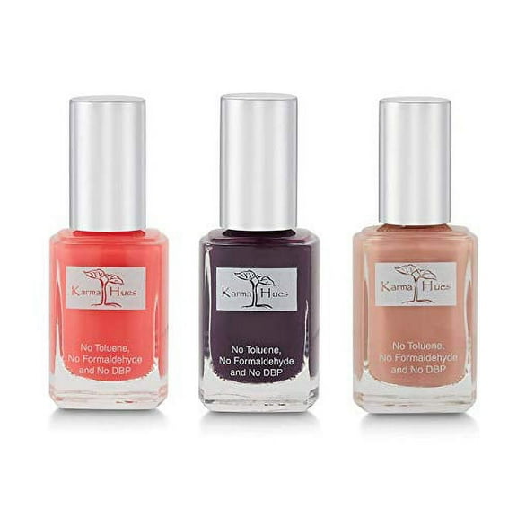 Karma Organic Beautiful Color | Combination Natural Nail Polish | Nontoxic Nail Art Vegan and Cruelty Free Nail Paint