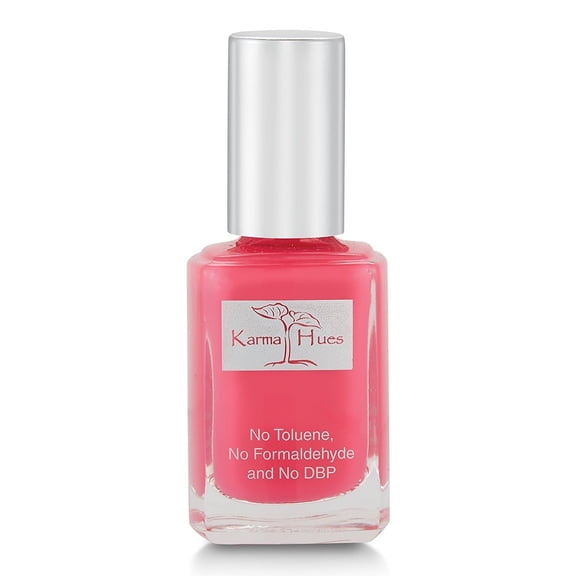 Karma Organic Nail Polish - Long Lasting Nail Paint Art, No Chip (Red Room)