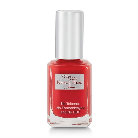 Karma Organic Nail Polish; Non-Toxic, Vegan, and Cruelty-Free (GERANIUM)