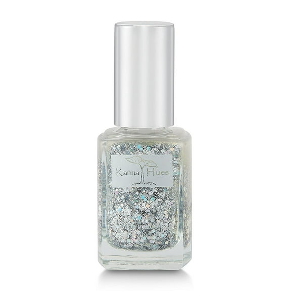 Karma Organic Non-Allergenic Nail Polish (GLITTER BOMB)