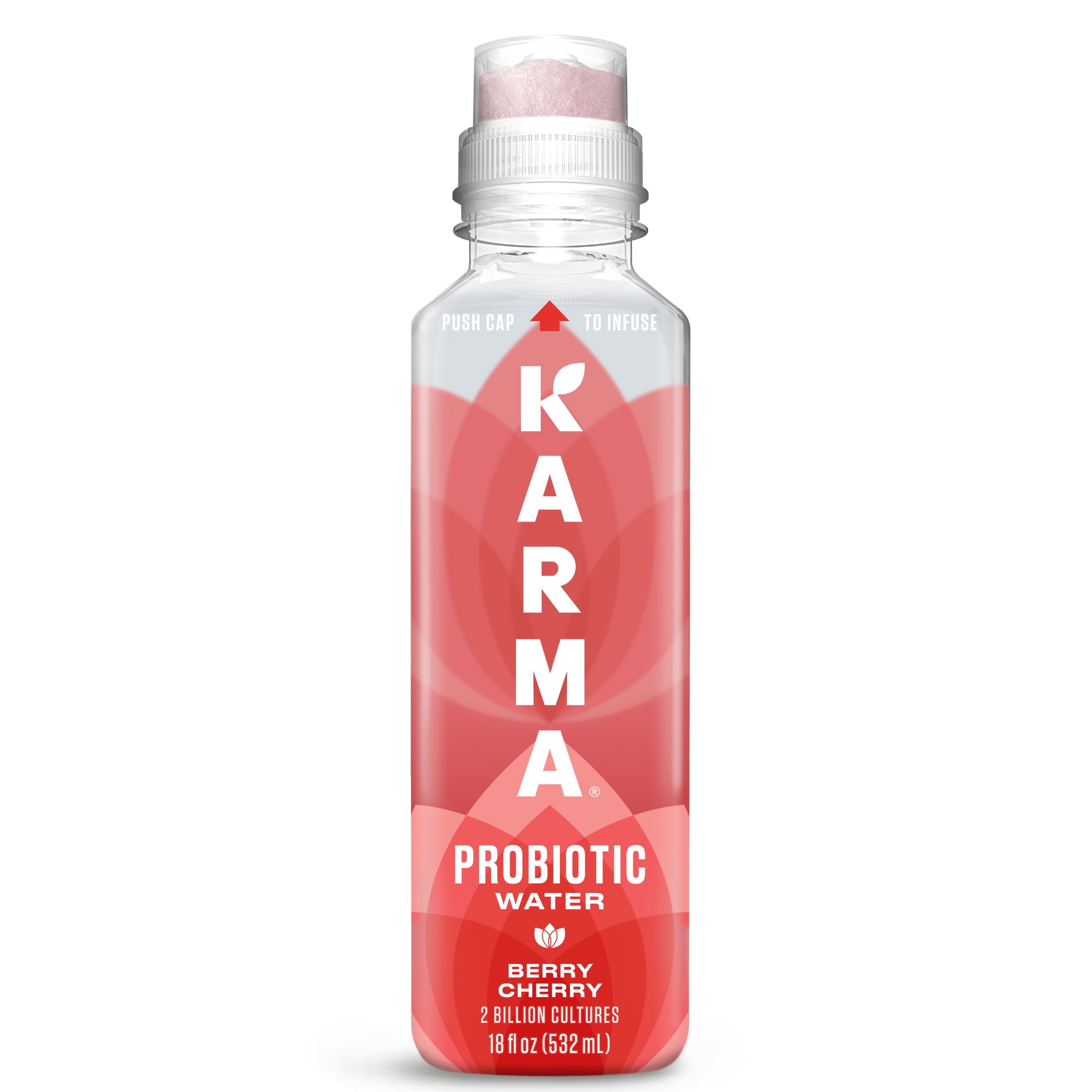 Karma Probiotic Water, Berry Cherry, 18 fl. oz., 1 Count Bottle