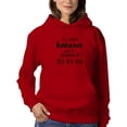 thumbnail image 1 of Karma, Pronounced Ha-Ha-Ha Hoodie Women -GoatDeals Designs, Female 3X-Large, 1 of 4