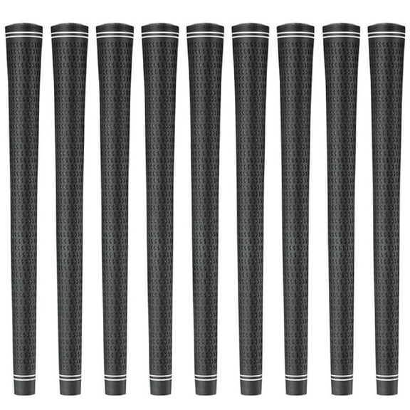 Karma Revolution Black Midsize (+1/32") 9 Piece Golf Grip Set