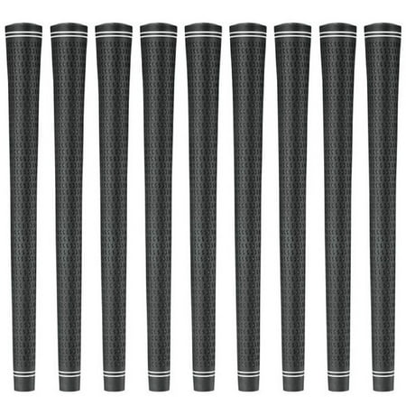 Karma Revolution Black Standard Size 9 Piece Golf Grip Set