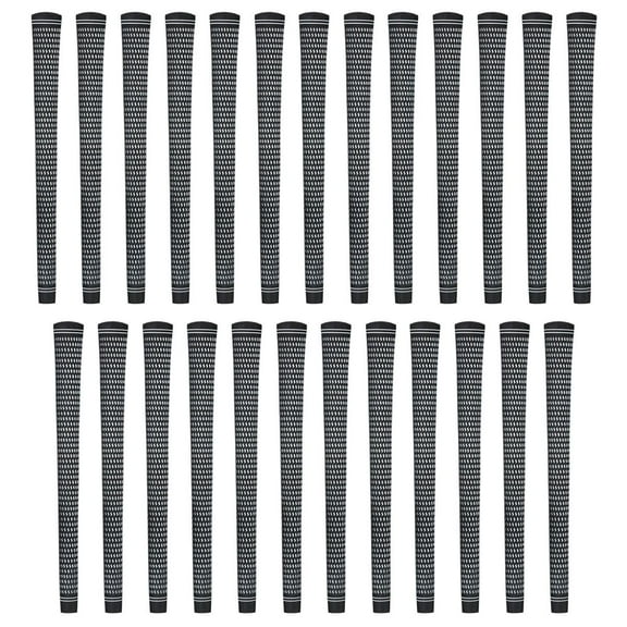Karma Revolution Black/White Standard 25 piece Golf Grip Bundle