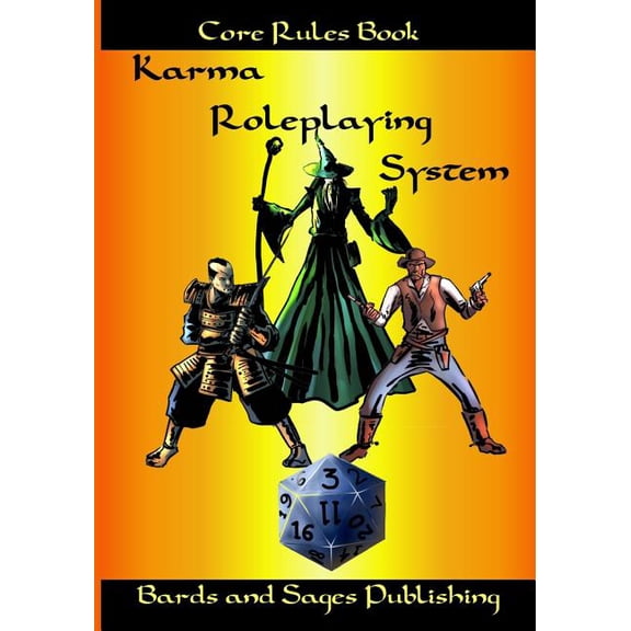 Karma Roleplaying System: Core Rules Book (Paperback)
