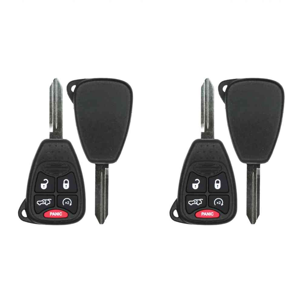 Karma Solutions Replacement Keyless Remote Head Key Fob for Dodge