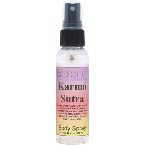 Karma Sutra Body Spray, Eclectic Lady, Hydrating Mist, Unisex, 4 oz