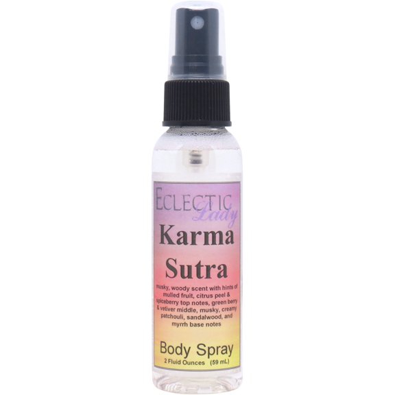 Karma Sutra Body Spray, Eclectic Lady, Hydrating Mist, Unisex (Double Strength), 8 oz
