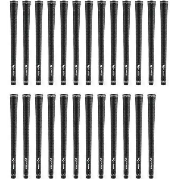 Karma Velour Full Cord 25 Piece Standard Golf Grip Bundle