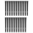thumbnail image 1 of Karma Velour Jumbo Black (+1/16") 25 Piece Golf Grip Bundle, 1 of 1