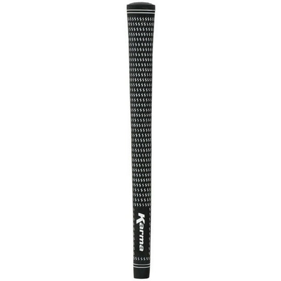 Karma Velour Jumbo Black/White (+1/16) Golf Grip