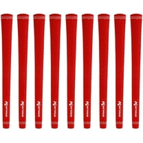 Karma Velour Red Jumbo Golf Grips (9 Pack)