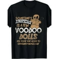 thumbnail image 1 of [Karma Voodoo Halloween Tee] Scary Karma Voodoo Halloween Doll Costume Gift - 220g T-Shirt, 1 of 6