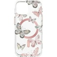 thumbnail image 1 of Karma by Body Glove Pink Butterflies with MagSafe Case For iPhone 15/14/13, 1 of 3