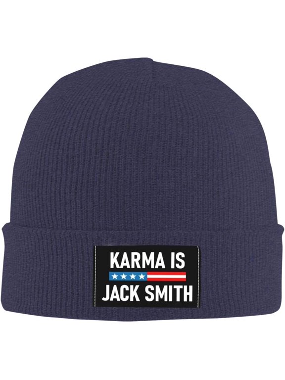 Karma is Jacks Smith Beanie Knit Women Men Winter Warm Cap