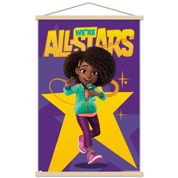 Karma's World (2021) - All-Stars Wall Poster with Magnetic Frame, 22.375" x 34"