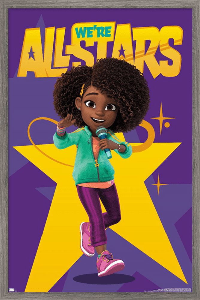 Karma's World - All-Stars Wall Poster, 22.375" x 34" Framed
