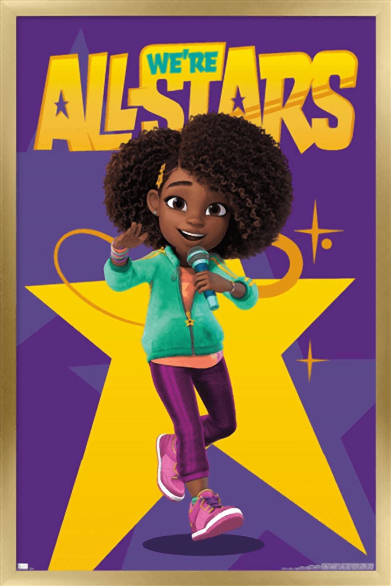 Karma's World - All-Stars Wall Poster, 22.375" x 34" Framed