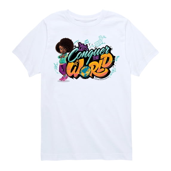 Karma's World - Conquer The World - Toddler And Youth Short Sleeve Graphic T-Shirt