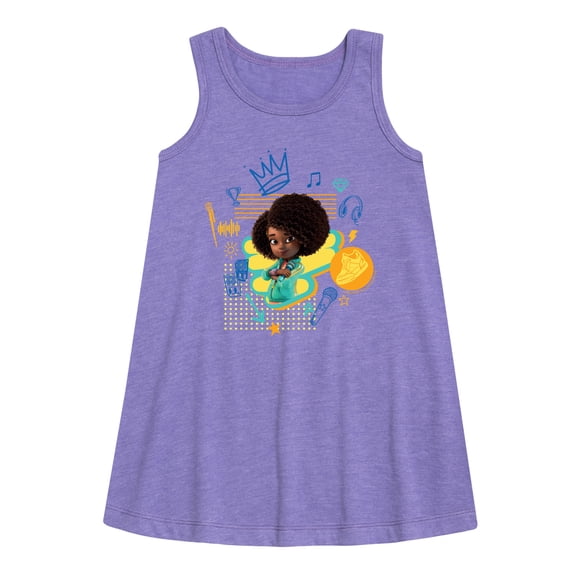 Karma's World - Crown - Toddler and Youth Girls A-line Dress