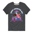 thumbnail image 1 of Karma's World - Daddy Daughter Day- Toddler And Youth Short Sleeve Graphic T-Shirt, 1 of 4