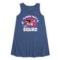 thumbnail image 1 of Karma's World - Girl Group - Slumber Party Squad - Toddler & Youth Girls A-line Dress, 1 of 5