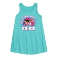 thumbnail image 1 of Karma's World - Girl Group - Slumber Party Squad - Toddler & Youth Girls A-line Dress, 1 of 4