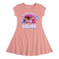 thumbnail image 1 of Karma's World - Girl Group - Slumber Party Squad - Toddler & Youth Girls Fit & Flare Dress, 1 of 1