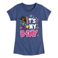 thumbnail image 1 of Karma's World - Its My Bday - Toddler And Youth Girls Fitted Short Sleeve Graphic T-Shirt, 1 of 4