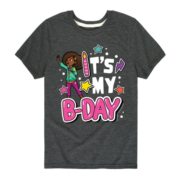 Karma's World - Its My Bday - Toddler And Youth Short Sleeve Graphic T-Shirt