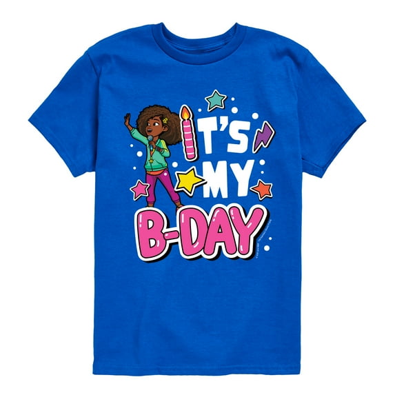 Karma's World - Its My Bday - Toddler And Youth Short Sleeve Graphic T-Shirt