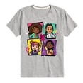 thumbnail image 1 of Karma's World - Karma And Friends Grid - Toddler And Youth Short Sleeve Graphic T-Shirt, 1 of 4