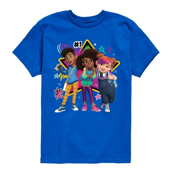 Karma's World - Karma And Friends Star - Toddler And Youth Short Sleeve Graphic T-Shirt