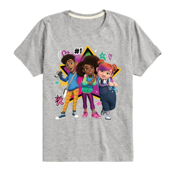 Karma's World - Karma And Friends Star - Toddler And Youth Short Sleeve Graphic T-Shirt