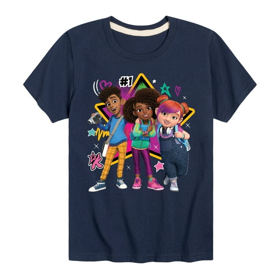 Karma's World - Karma And Friends Star - Toddler And Youth Short Sleeve Graphic T-Shirt