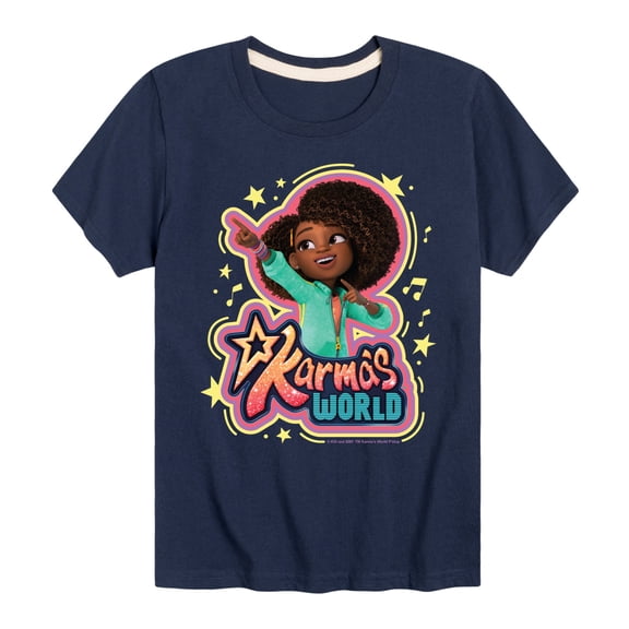Karma's World - Logo - Toddler And Youth Short Sleeve Graphic T-Shirt