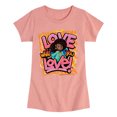 thumbnail image 1 of Karma's World - Love What You Love - Toddler And Youth Girls Fitted Short Sleeve Graphic T-Shirt, 1 of 5