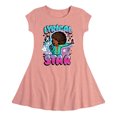 thumbnail image 1 of Karma's World - Lyrical Star Airbrush Style - Toddler & Youth Girls Fit & Flare Dress, 1 of 1