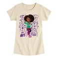 thumbnail image 1 of Karma's World - Notebook - Toddler And Youth Girls Fitted Short Sleeve Graphic T-Shirt, 1 of 4