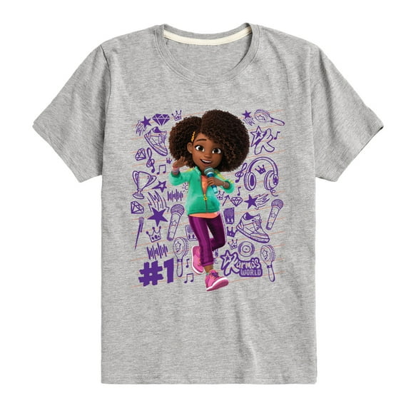 Karma's World - Notebook - Toddler And Youth Short Sleeve Graphic T-Shirt
