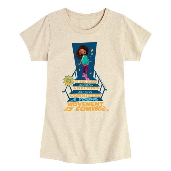 Karma's World - Number One On The Block - Toddler And Youth Girls Fitted Short Sleeve Graphic T-Shirt